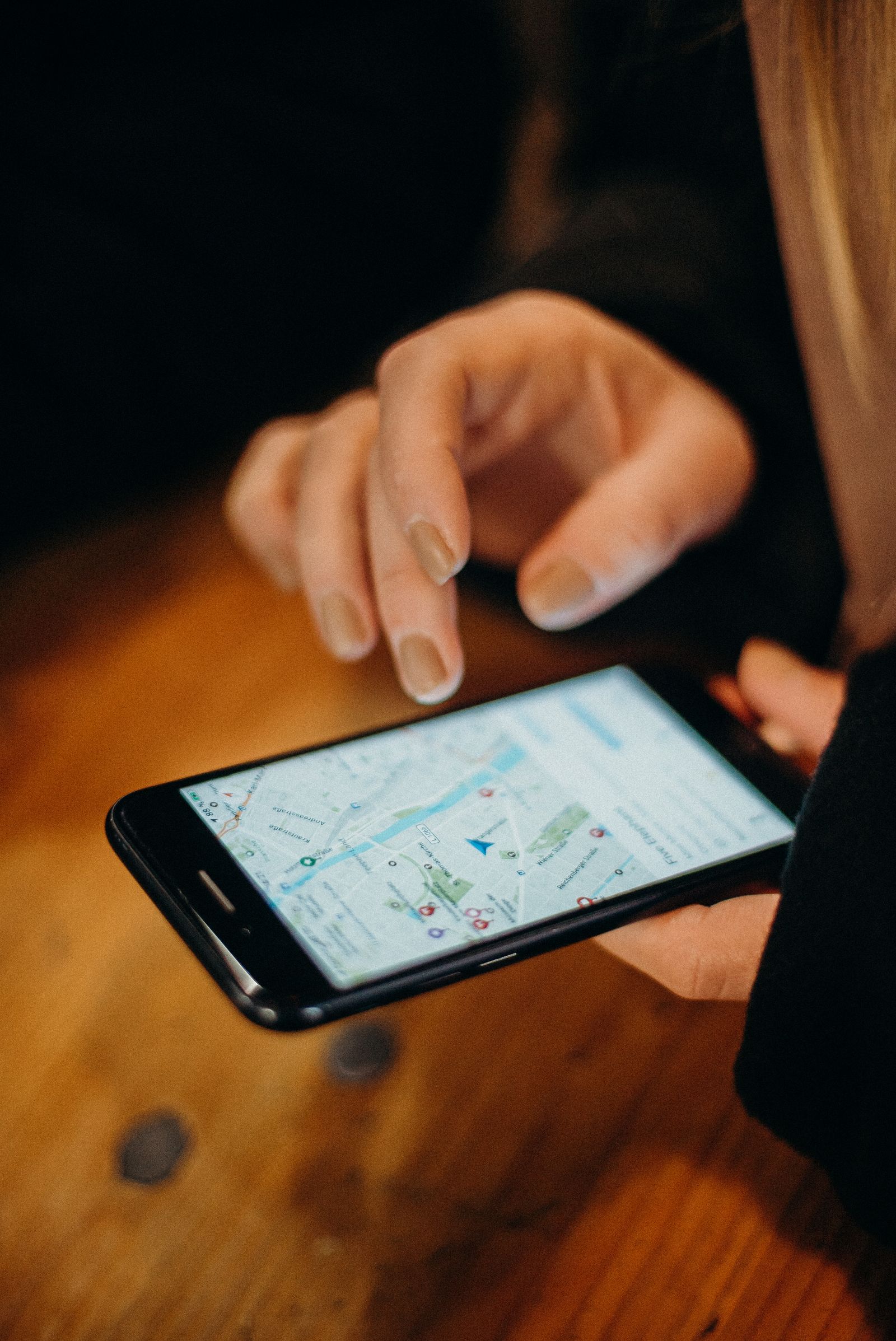 Map interface showing a business location for Google visibility and customer discovery