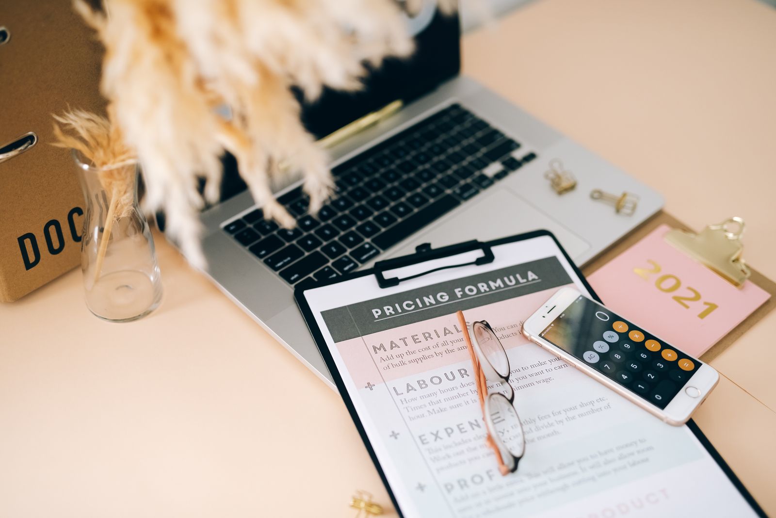 Pricing formula worksheet for website cost planning